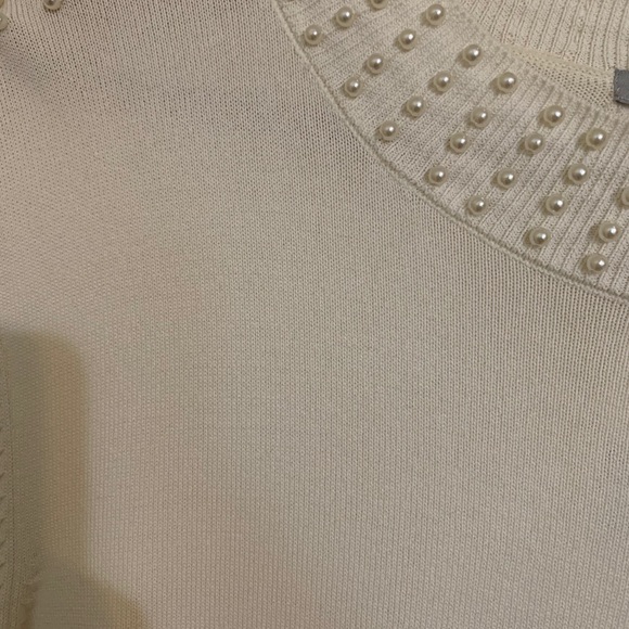 H&M New Sweater with Pearl Accents - Picture 5 of 6